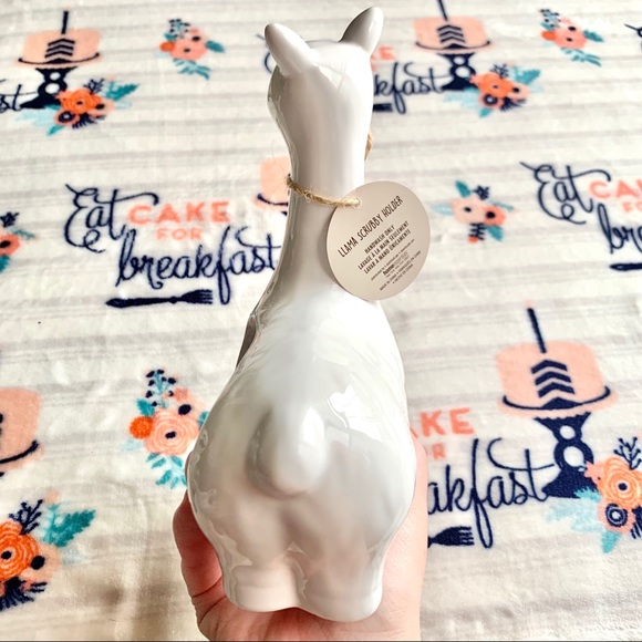1 LEFT! 🦙 Llama Ceramic White Sponge Holder 🦙 - Picture 8 of 10